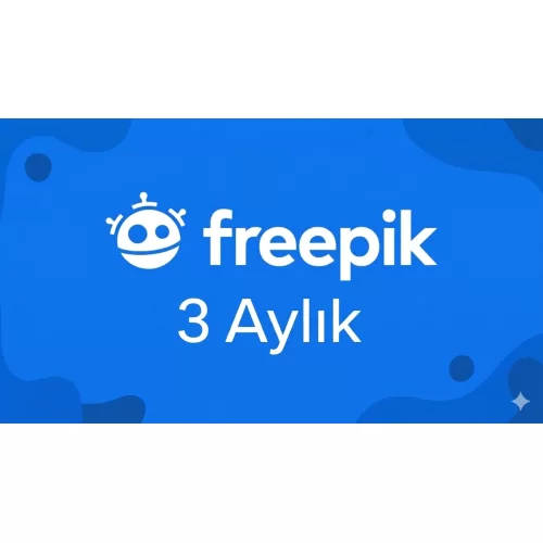  Freepik 3 Aylık - Kişisel